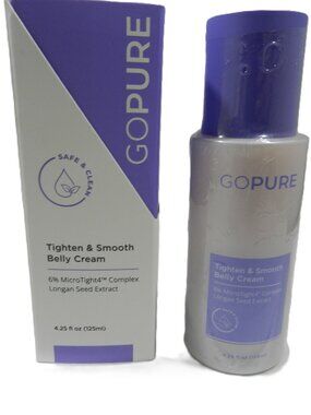 GOPURE Tighten & Smooth Belly Cream Full Size Factory Sealed Exp 11/27